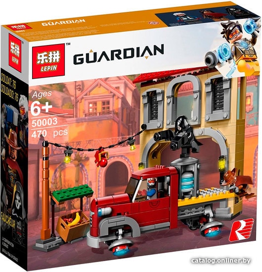 

Конструктор Lepin 50003 Противоборство Дорадо - Overwatch Games