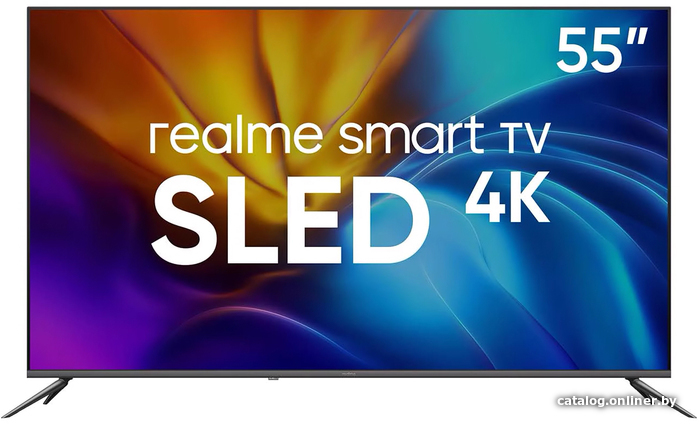 

Телевизор Realme Smart TV SLED 4K 55" RMV2001