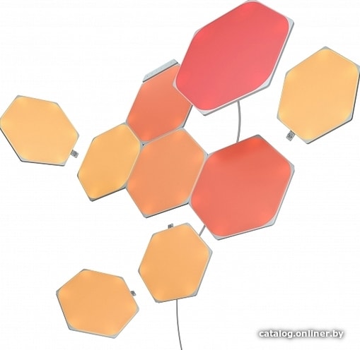 

Светодиодная панель Nanoleaf Shapes Hexagon Starter NL42-0002HX-9PK