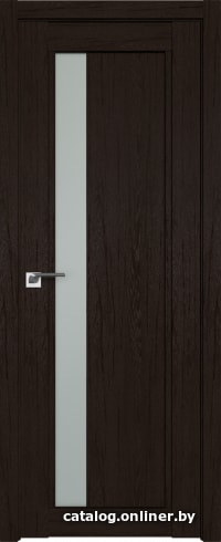 

Межкомнатная дверь ProfilDoors 2.71XN 70x200 (дарк браун/стекло матовое)