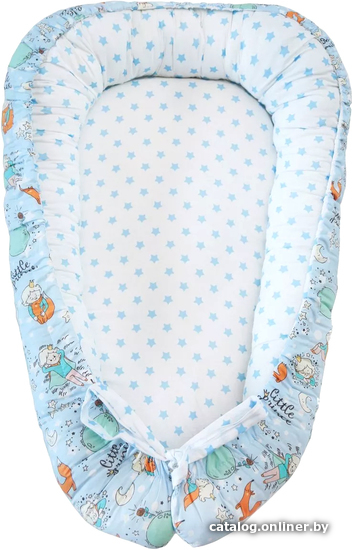 

Матрас-кокон Amarobaby Little Baby Мечтатель (голубой)