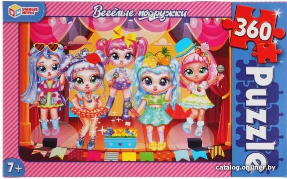 

Пазл Умные игры Веселые подружки 4680107915627 (360 эл)