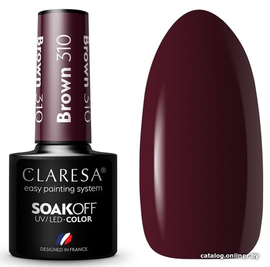 

Гель-лак Claresa Hybrid Brown 310 5 мл