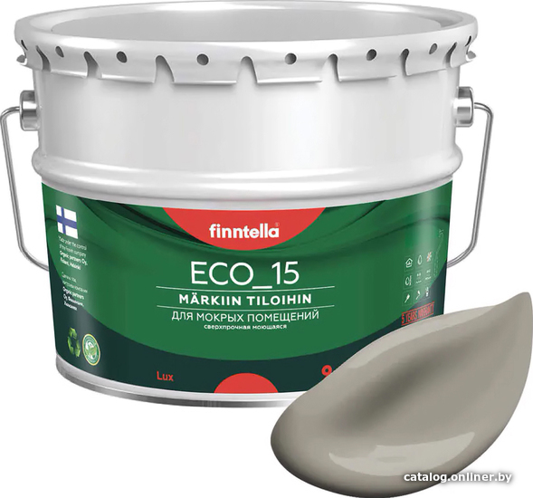 

Краска Finntella Eco 15 Galiotis F-10-1-9-FL081 9 л (серо-коричневый)