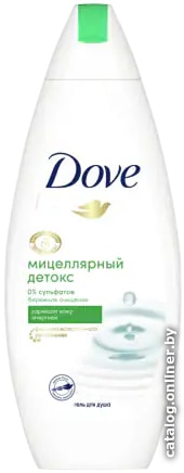 

Dove Гель для душа Мицеллярный детокс-уход 250 мл