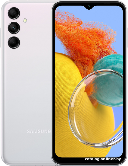 Samsung Galaxy M14 SM-M146B/DSN 6GB/128GB (серебристый) смартфон купить в  Пинске