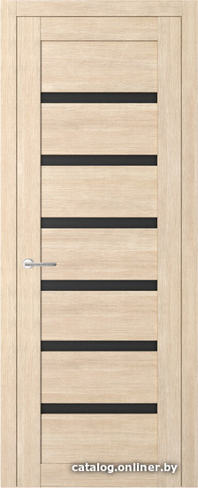 

Межкомнатная дверь Favorite FV-07 70x200 (капучино, стекло графит)