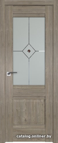 

Межкомнатная дверь ProfilDoors 2XN 60x200 (каштан темный/матовое с коричневым фьюзингом)