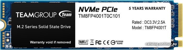 

SSD Team MP34 1TB TM8FP4001T0C101