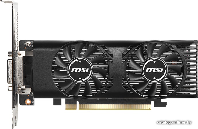 

Видеокарта MSI GeForce GTX 1650 4GT LP OCV1