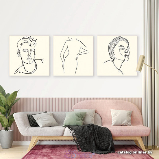 

Модульная картина Citydecor Люди/Знаменитости 3.53 37x117 см