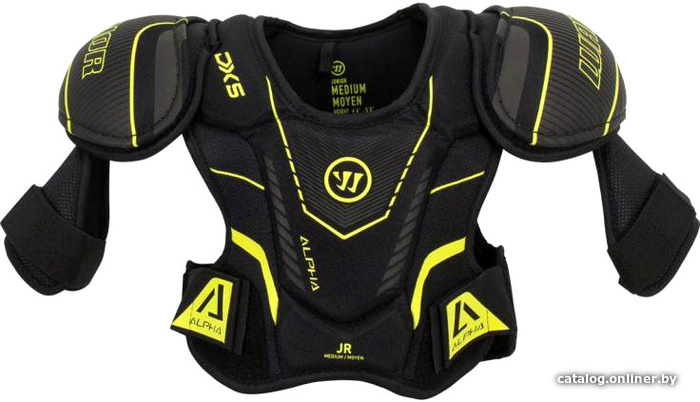 

Нагрудник Warrior Alpha DX5 Jr Shoulder Pads DX5SPJR9-S (S, черный)