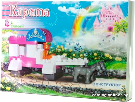 

Конструктор Doloni-Toys Карета 13888/17