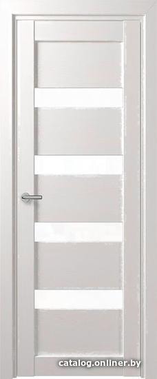 

Межкомнатная дверь Юркас Deform D16 ДО 90x200 (дуб шале снежный/lacobel белый)