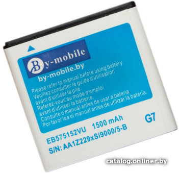 

Аккумулятор для телефона By-mobile совместим с Samsung EB575152L