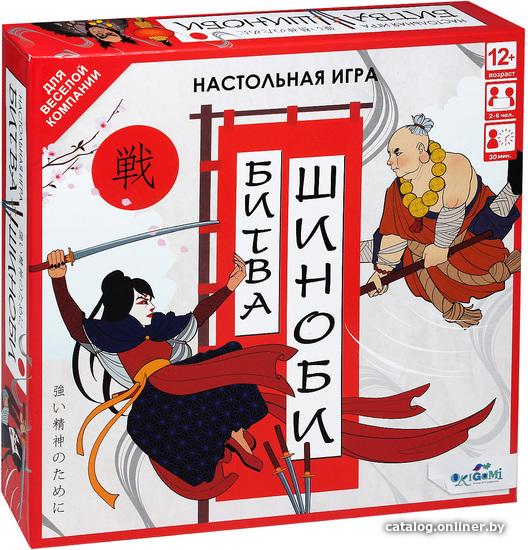 

Настольная игра Origami Game Битва Шиноби 06948