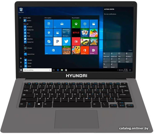 

Ноутбук Hyundai HyBook HT14CCIC44EGP