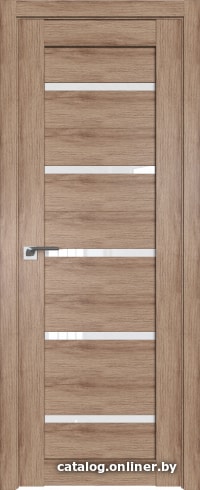 

Межкомнатная дверь ProfilDoors 7XN 40x200 (салинас светлый, стекло белый триплекс)