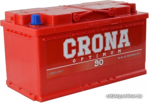 

Автомобильный аккумулятор Crona 6СТ-90 Евро (90 А·ч)