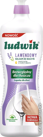 

Средство для мытья посуды Ludwik Лаванда (900 г)