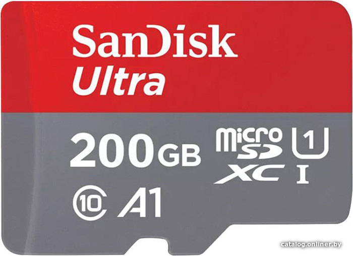 

Карта памяти SanDisk Ultra microSDXC SDSQUAN-200G-ZN3MN 200GB