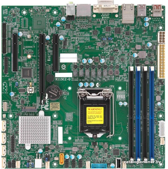 

Материнская плата Supermicro MBD-X11SCZ-Q-O