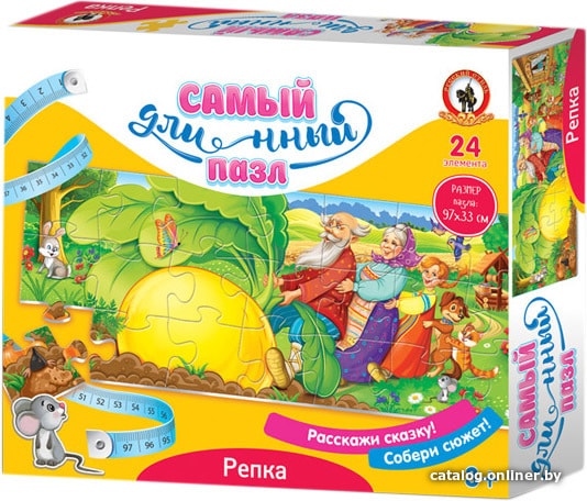 

Мозаика/пазл Русский стиль Самый длинный пазл. Репка 02505