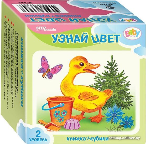

Развивающая игрушка Step Puzzle Узнай цвет 87355