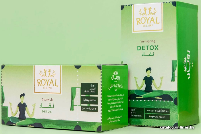 

Травяной чай Royal Herbs Детокс (20 шт)