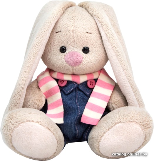 

Классическая игрушка BUDI BASA Collection Зайка Ми в джинсовом комбинезоне (15 см)