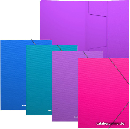 

Набор папок Erich Krause Diagonal Vivid ассорти 50380 (4 шт)