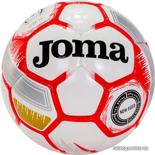 

Мяч Joma Egeo 400523.206.4 (4 размер, белый/красный)