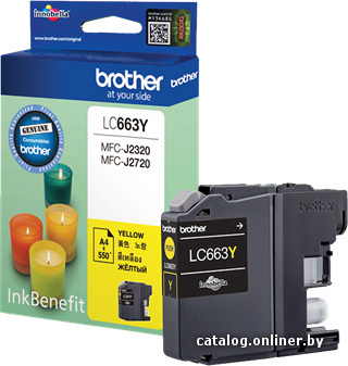 

Картридж Brother LC663Y