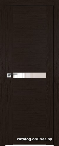 

Межкомнатная дверь ProfilDoors 2.01XN 80x190 (дарк браун, стекло Lacobel Перламутровый лак)