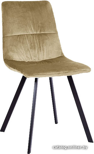 

Стул Signal Toledo Velvet (bluvel 28 бежевый/черный матовый)