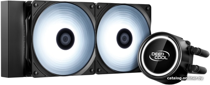 

Кулер для процессора DeepCool GAMMAXX L240T White DP-H12RF-GL240TW