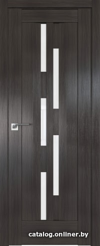 

Межкомнатная дверь ProfilDoors 30X 90x200 (грей мелинга, стекло белый триплекс)