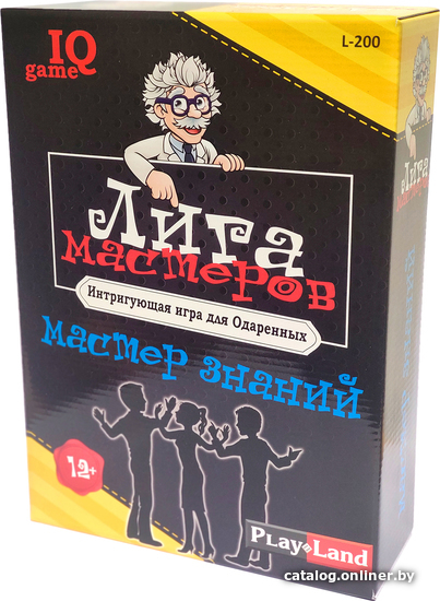 

Настольная игра Play Land Лига Мастеров. Мастер знаний L-200