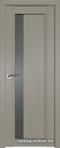 

Межкомнатная дверь ProfilDoors 2.71XN R 60x200 (стоун/стекло графит)