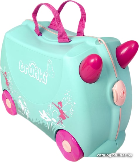 

Чемодан-спиннер Trunki Фея Флора (голубой)