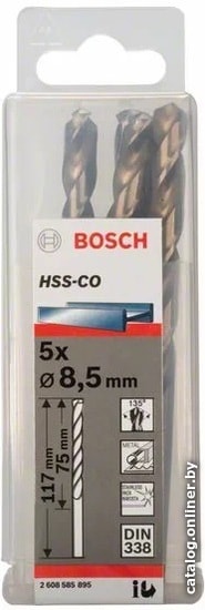 

Набор оснастки Bosch 2608585895 (5 предметов)