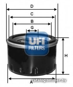 

Масляный фильтр UFI 2351900
