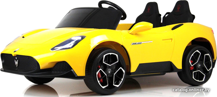 

Электромобиль RiverToys Maserati MC20 P111PP (желтый глянец)