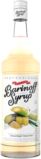 

Сироп Barinoff Classic Сахарный Тростник 1л