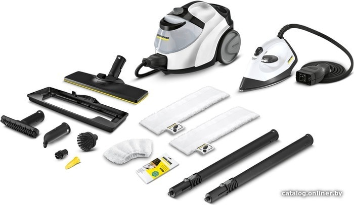 

Отпариватель-пароочиститель Karcher SC 5 EasyFix Premium Iron Kit