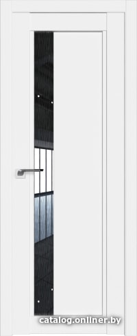 

Межкомнатная дверь ProfilDoors 2.71U 90x200 (аляска/стекло дождь черный)