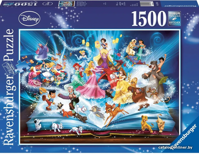 

Пазл Ravensburger Дисней. Волшебная книга сказок 16318 (1500 эл)