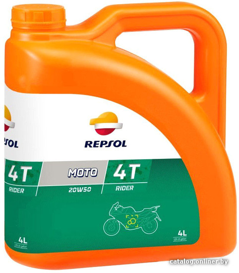 

Моторное масло Repsol Moto Rider 4T 20W-50 4л