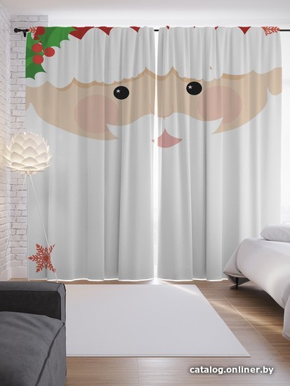 

Комплект штор JoyArty Векторный Санта 1.45x2.65 м p_53278_145x265 (2 шт)