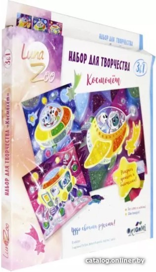 

Набор для создания поделок/игрушек Origami Game Космолет 5625